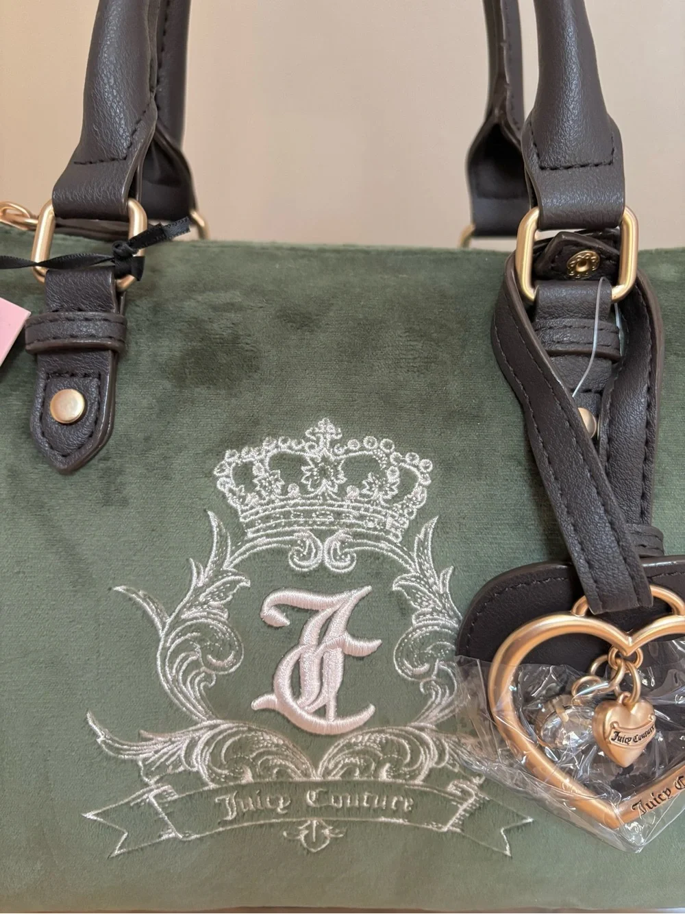 New Juicy Couture Satchel Bag Y2K